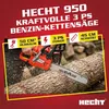 Kettensäge Motorsäge Benzin HECHT 950  | 3 PS / 50 cm³ | 45 Produktbild-Vorschau 2