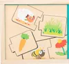 Small Foot  -  Houten Puzzel Dieren en hun Voedsel Produktbild-Vorschau 2