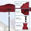 Puluomis Sonnenschirm Balkonschirm Strandschirm Marktschirm Produktbild-Vorschau 5