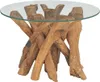 vidaXL Couchtisch Massivholz Teak Treibholz 60 cm Produktbild-Vorschau 17