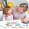 4 Stück Taba Squishy Cat, Squishy Toy Squishy Cat Paw, Fufu Produktbild-Vorschau 5