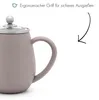Bredemeijer Duet Eva 0,5l Teekanne Silber  Silber One Size Produktbild-Vorschau 7