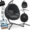 KESSER® Luxe Hängesessel mit Gestell + weicher Sitzkissen, Produktbild-Vorschau 1