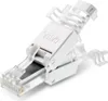 6x Netzwerkstecker CAT6A RJ45 Werkzeuglose Montage CAT7 Produktbild-Vorschau 3