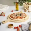 Livoo Pizza-Schneidebrett Set 30 cm Holz Produktbild-Vorschau 7