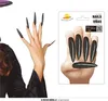 Unghie nere da strega 10 pezzi - Halloween Anteprima dell’immagine prodotto 3