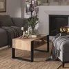 Table basse Vicco Olli Chêne de force doré 92x52.4cm avec Voir les images du produit 4