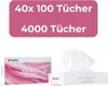 Kosmetiktücher Akito 40x 100 Tücher 2-lagig Hochweiß Produktbild-Vorschau 2