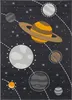 Kinderteppich Passion Kids Planeten Grau, Größe:80x150 cm Produktbild-Vorschau 5