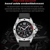 A close-up marketing image of a North Edge watch against a dark, blurred background with graphic elements. Náhled obrázku produktu
