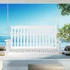 HÄNGE GARTEN HALLE Holzbank weiß 2-Sitzer 69 x 117cm Produktbild-Vorschau 10