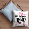 Trendation - Der Mit dem Hund Geht Deko-Kissen mit Füllung Produktbild-Vorschau 4