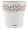 STEFANPLAST Vaso Cloe Con Riserva Diametro Cm25 Bianco Anteprima dell’immagine prodotto 2