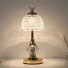 KUGI LED Nachttischlampe Touching Control Crystal Table Produktbild-Vorschau 1