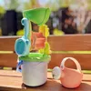 WOOPIE GREEN Sandspielset mit Schiebewagen, 13-teilig – Produktbild-Vorschau 3