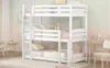 okwish Etagenbett Hochbett 90x200 Dreier-Etagenbett für Produktbild-Vorschau 4
