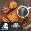 Metallschild mit Wellensittich blau Motiv und Spruch: Hier Produktbild-Vorschau 5