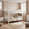 Homestyle4u Etagenbett 90x200 Kinderzimmer Hochbett mit Produktbild-Vorschau 1