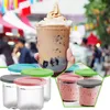 8er Set Eiscreme Behälter mit Deckel, Aufbewahrungsbehälter Produktbild-Vorschau 5