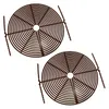 2er Set Blumentopfgitter Kunststoff Pflanzenschutzgitter Produktbild-Vorschau 1