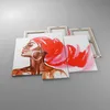 Bild auf Leinwand - Leinwandbild - frau modern - 130x100cm Produktbild-Vorschau 2
