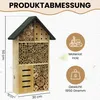 Muntel Insektenhotel - Naturbelassen & Wetterfest, Produktbild-Vorschau 6