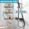 Avalo Rohová sprchová police - 2 kusy - Upevnění bez vrtání Náhled obrázku produktu 5