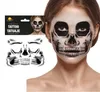 Tattoo Gesicht Skelett Knochen Halloween Produktbild-Vorschau 3