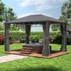 Gartenpavillon 3x4 m Stahldach Hardtop 4 Seitenteile in Produktbild-Vorschau 4