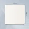 A square white product with dimensions indicated by text and lines. Náhled obrázku produktu