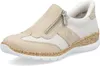 Rieker Damen Slipper MemoSoft weich leicht rutschfest beige Produktbild-Vorschau 9