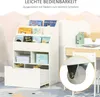 HOMCOM Libreria per bambini con cassetto, 3 ripiani e 2 Anteprima dell’immagine prodotto 6