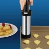 Plätzchenpresse Edelstahl Gebäckpresse Gebäckspritze Produktbild-Vorschau 6