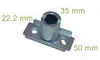 lama per tosaerba da 50 CM + supporto lama da 22,2 MM per Anteprima dell’immagine prodotto 3