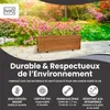 Jardinière en Bois IvoQ – 80 x 40 x 32 cm – Bois – Pour Voir les images du produit 3
