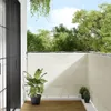 vidaXL Balkon-Sichtschutz Creme 120x800 cm 100 % Produktbild-Vorschau 2