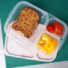 Podzielony pojemnik na lunch z trzema przegródkami, można Podgląd zdjęcia produktu 5