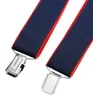 DonDon Herren Hosenträger 3,5 cm breit 4 Clips mit braunem Produktbild-Vorschau 5