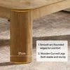Tribesigns quadratischer Couchtisch, 100 cm Sofatisch, Produktbild-Vorschau 4