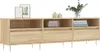 vidaXL Szafka pod TV dąb sonoma 150x30x44,5 cm materiał Podgląd zdjęcia produktu 3