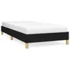 vidaXL Rám postele bez matraca čierny 90x200 cm látka Náhľad obrázku produktu 1