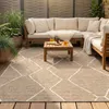 In- & Outdoor Jute Teppich - Fora Lines Natural Produktbild-Vorschau 2