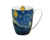 Duo de tasses à café Van Gogh Starry Night en porcelaine, Voir les images du produit 2