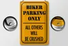 Blechschild Parken 20x30cm biker parking only all others Produktbild-Vorschau 3