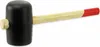 EUROTOOLS Gummihammer BIG Ø 80 mm 1150 Gramm, mit Holzgriff Produktbild-Vorschau 3