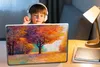 MuchoWow® Laptop Aufkleber Sticker Cover Ölgemälde - Baum - Produktbild-Vorschau 3
