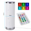 LED RGB Stehleuchte TOWER-X 54cm Chrom/Weiß – Farbwechsel, Produktbild-Vorschau 3