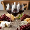 Calici da vino - 490 ml - Scanalati - Vetro - Grandi calici Anteprima dell’immagine prodotto 2