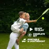 VirtuFit Badminton-Set – 2 Schläger – 3 Federbälle – Produktbild-Vorschau 2