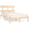 The Living Store Massivholzbett 140x190 cm Produktbild-Vorschau 2